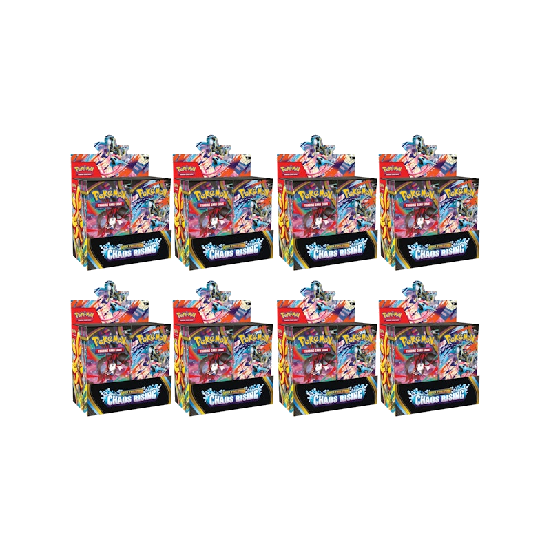 2026 Pokémon Mega Evolution Chaos Rising Booster Box 8x Lot