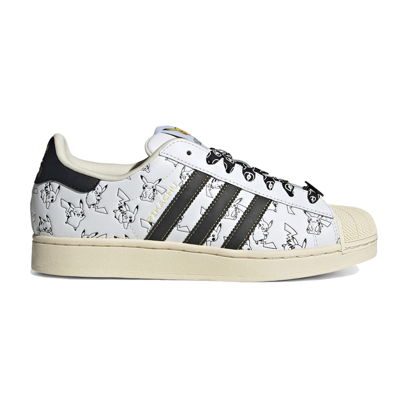Adidas Superstar Pokémon Pikachu White