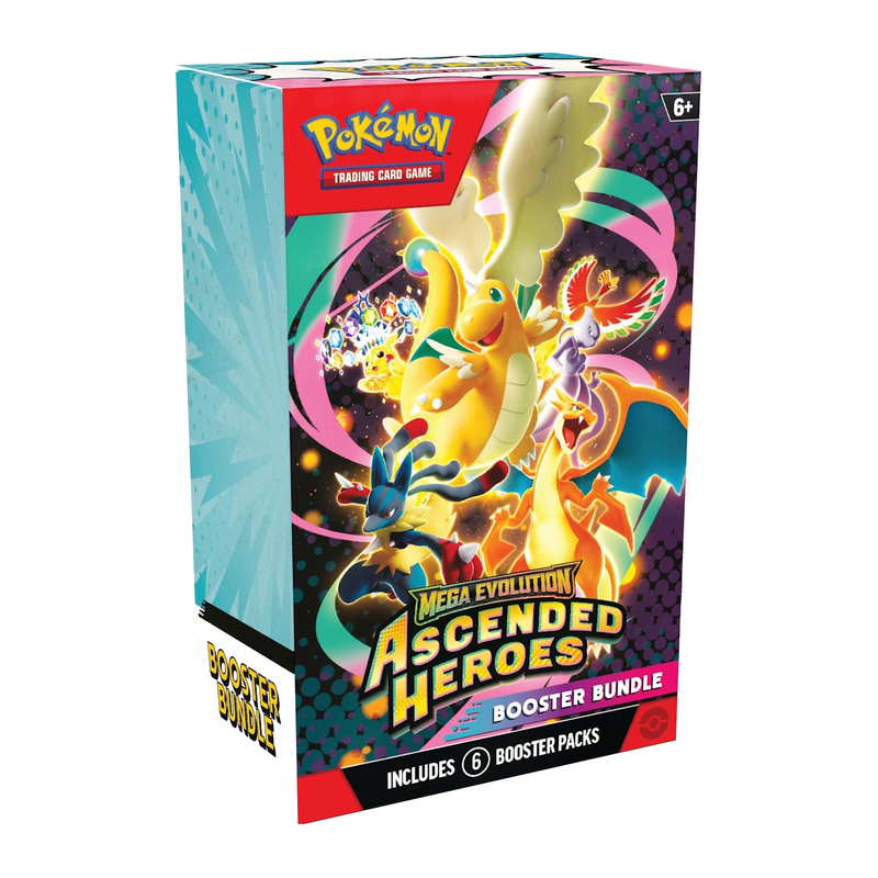 2026 Pokémon Mega Evolution Ascended Heroes Booster Bundle