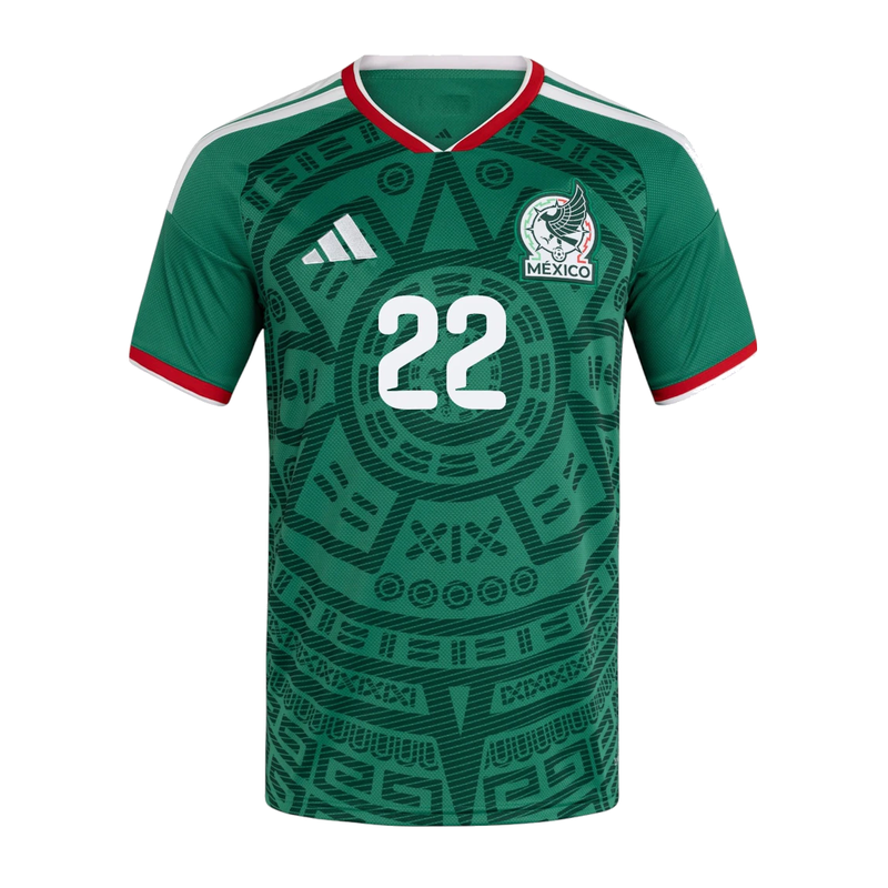 Adidas Mexico 2026 Home Jersey Bold Green