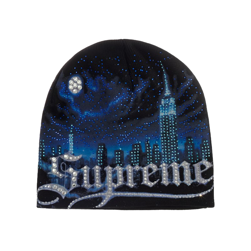 Supreme Cityscape Beanie Black