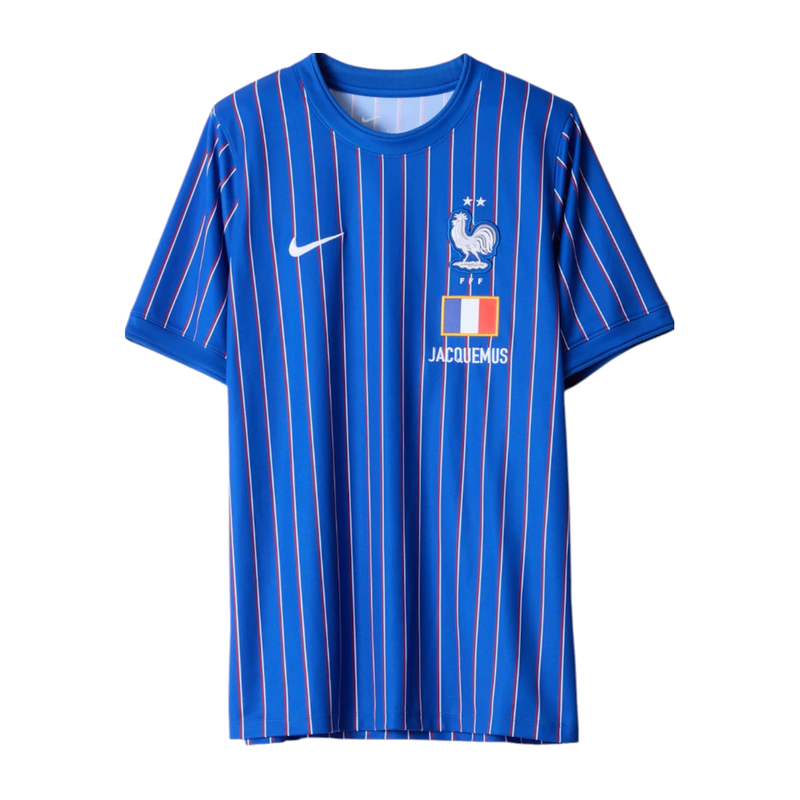 Nike x Jacquemus x France Pre Match Jersey Blue Stripe product image