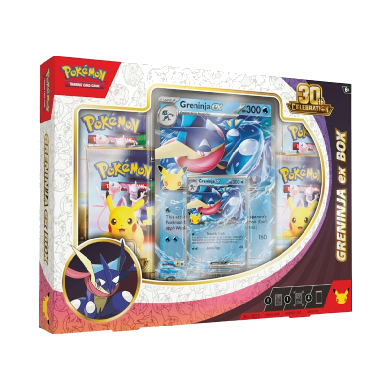 2026 Pokémon Mega Evolution 30th Celebration Greninja ex Box product image