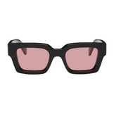 OFF-WHITE Virgil Square Frame Sunglasses Black/Red