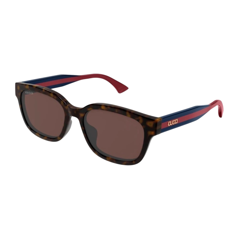 Gucci Square Sunglasses Havana