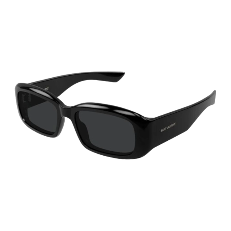 Saint Laurent Square Sunglasses Black Black Black/-Black