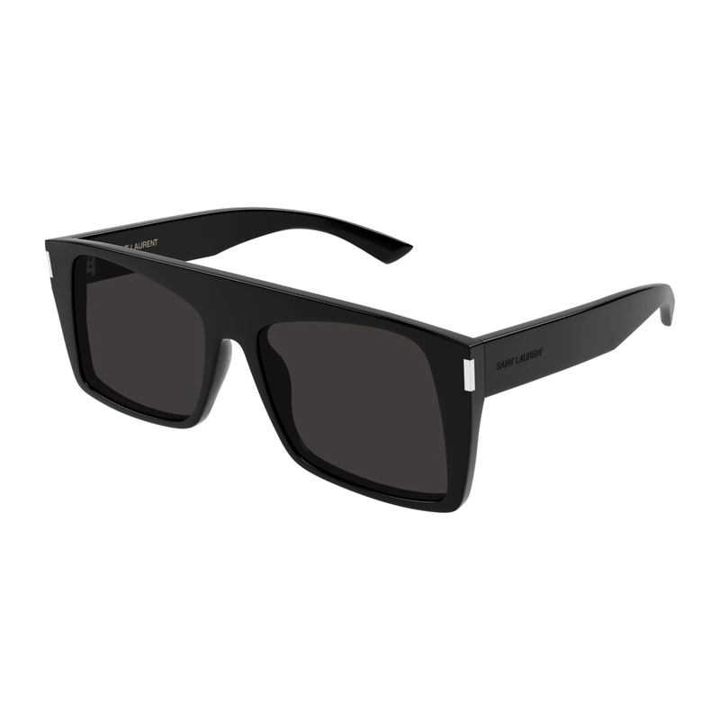 Saint Laurent Square Sunglasses Black/Black