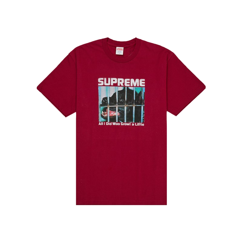 Supreme Growl Tee Cardinal product image