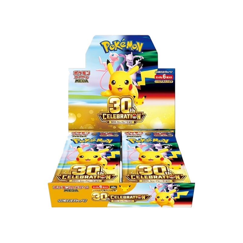 2026 Pokémon Mega Evolution 30th Celebration Booster Box product image
