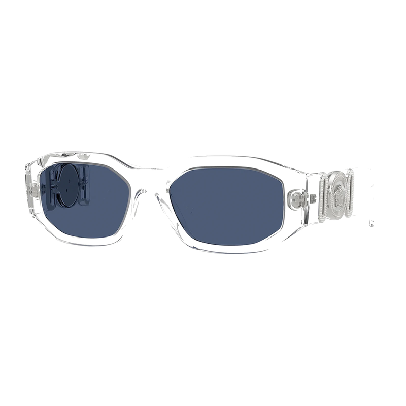 Versace Irregular Frame Sunglasses Crystal