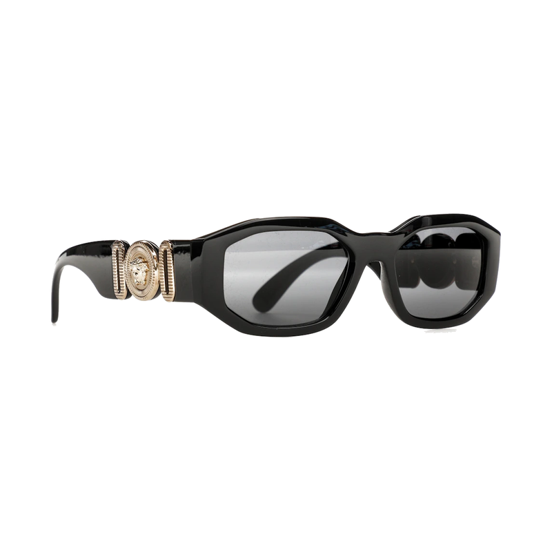 Versace Irregular Biggie Sunglasses Black/Black product image