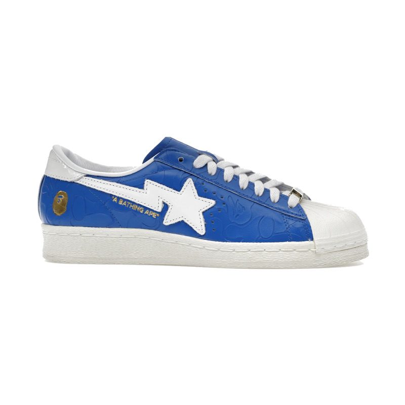 Adidas Superstar Vintage Bape Blue White
