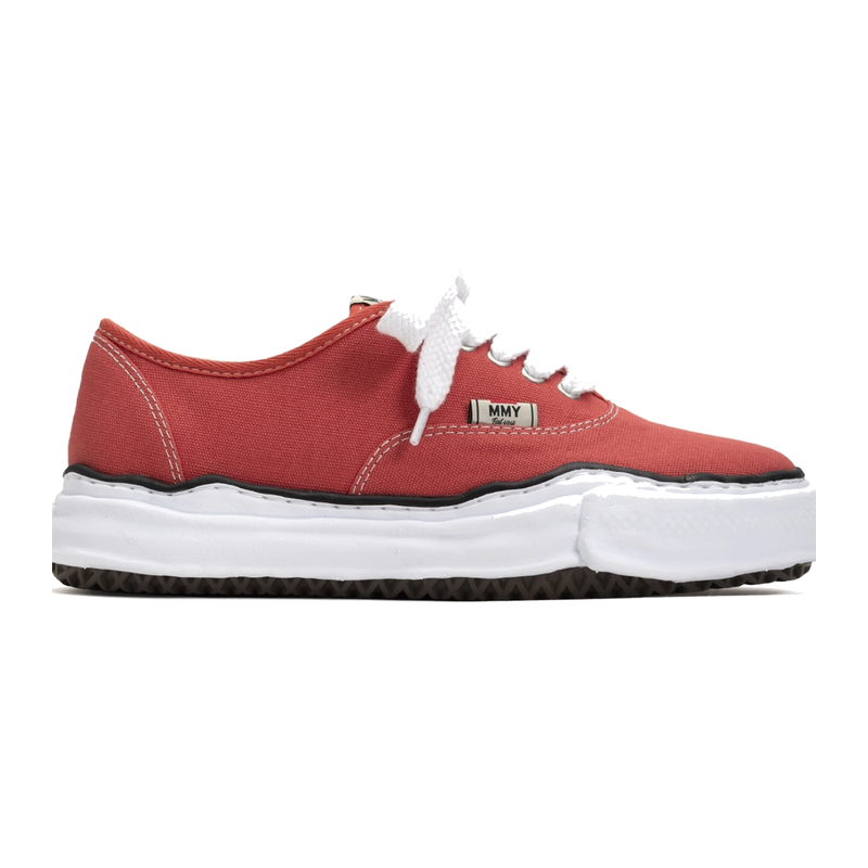 Maison Mihara Yasuhiro Baker OG Sole Canvas Low Red