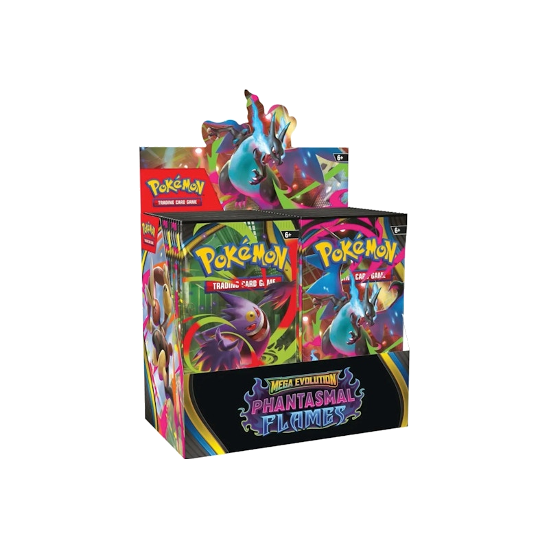 2025 Pokémon Mega Evolution Phantasmal Flames Booster Box