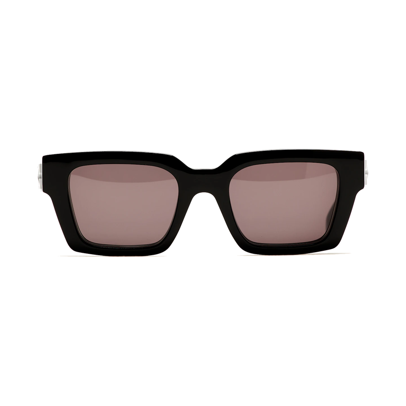 OFF-WHITE Virgil Square Frame Sunglasses Black/Grey product image