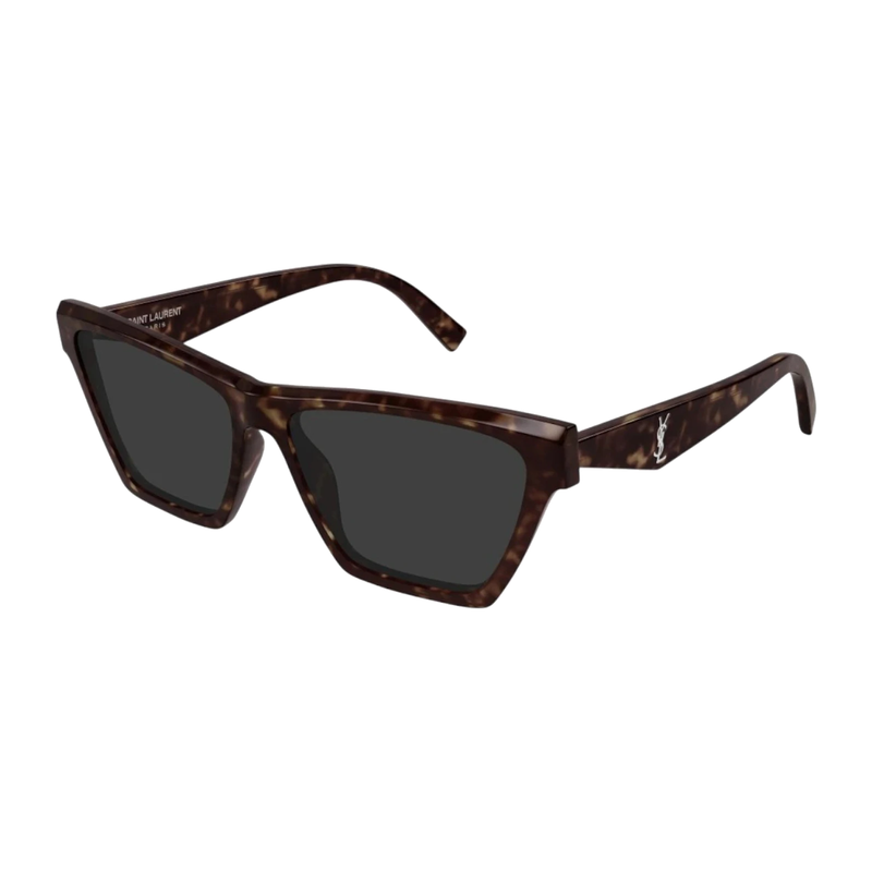 Saint Laurent Square Sunglasses Havana-Grey