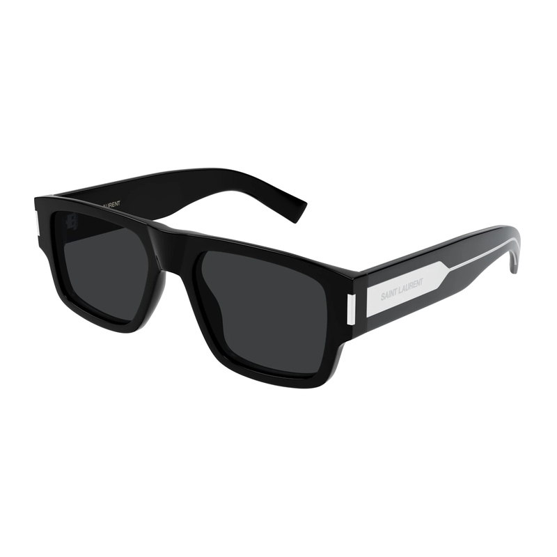 Saint Laurent Square Sunglasses Black/Black