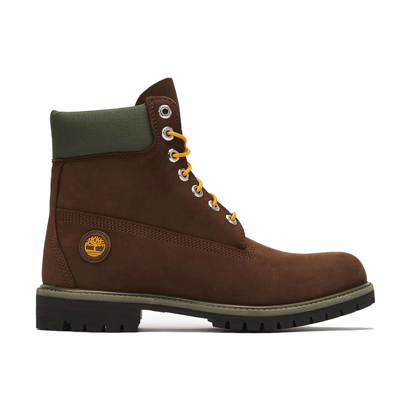 Timberland 6" Premium Waterproof Boot Dark Brown Green product image