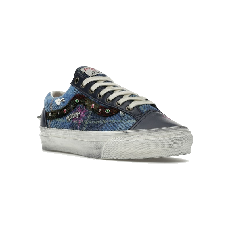 Vans Old Skool 36 Harris Tweed Blue Multi secondary image