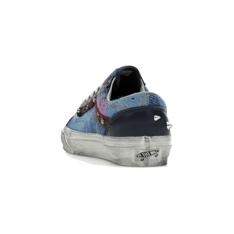 Vans Old Skool 36 Harris Tweed Blue Multi
