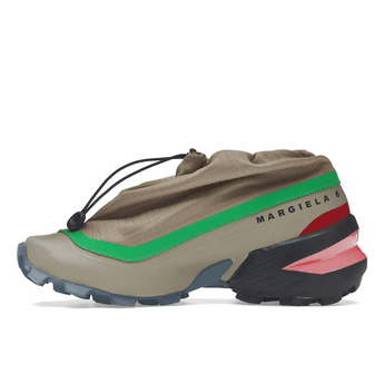 Salomon Cross Low Drawstring MM6 Maison Margiela Kelp Vintage Khaki Bright Green - Sneakerzone