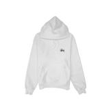 Stussy Basic Hoodie White/Black - Sneakerzone