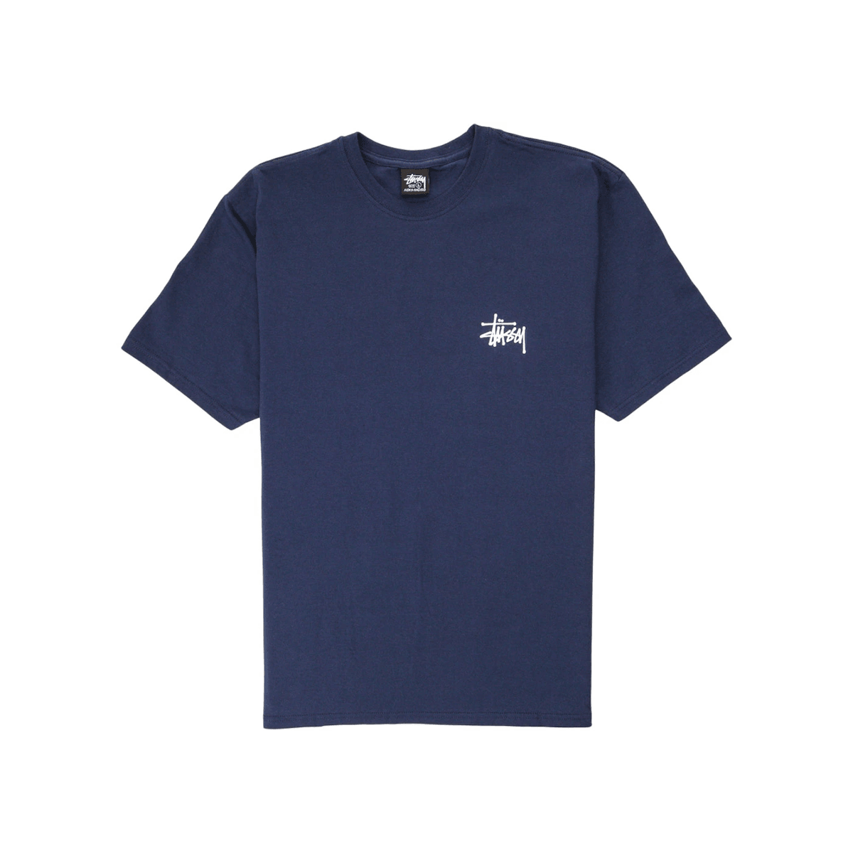 Stussy Basic T-shirt Navy - Sneakerzone