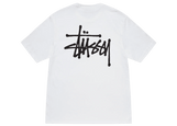 Stüssy Basic Tee White - Sneakerzone