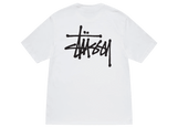 Stussy Basic Tee White - Sneakerzone