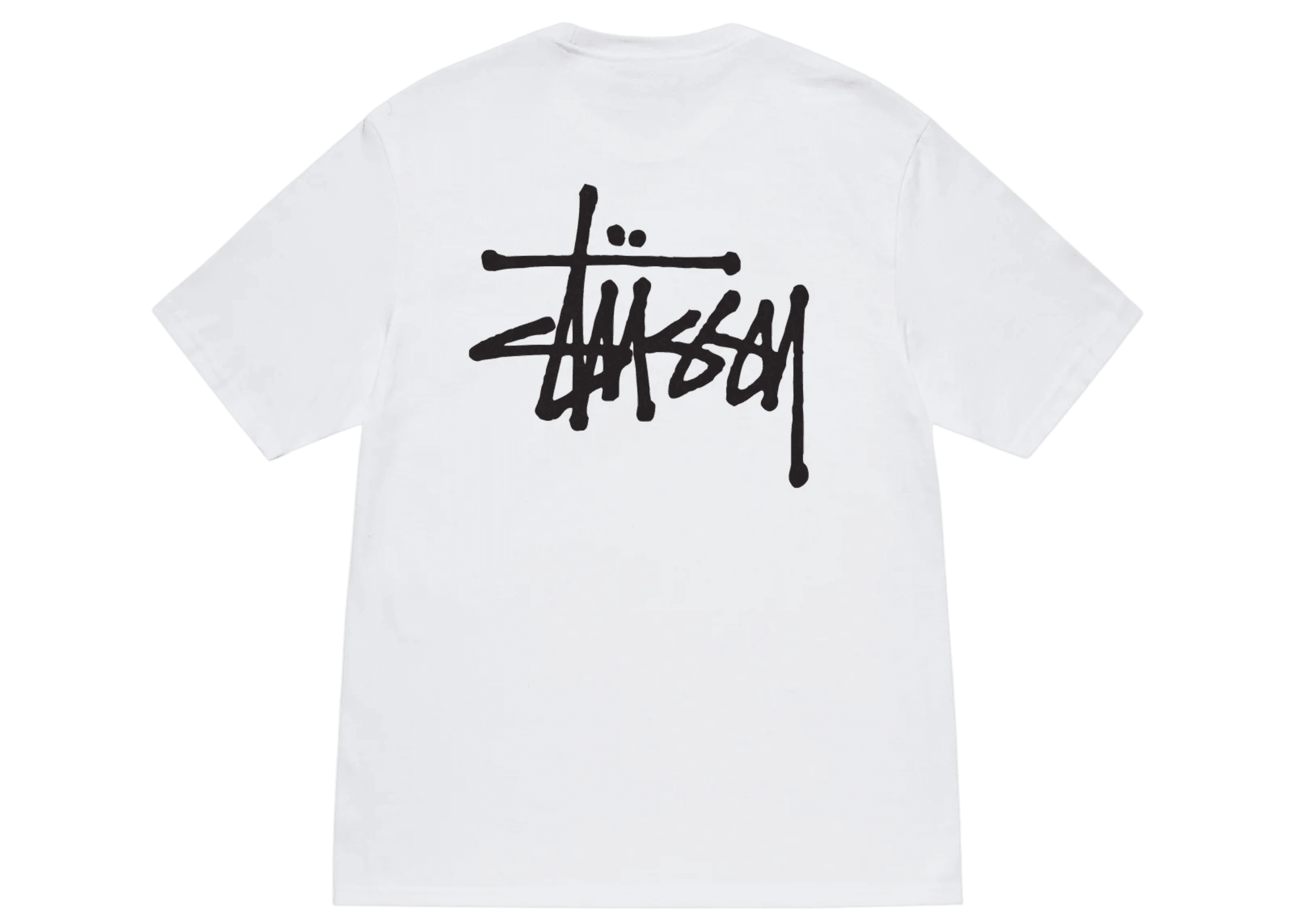 Stussy Basic Tee White - Sneakerzone
