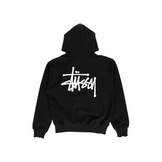 Stussy Basic Zip Hoodie Black - Sneakerzone