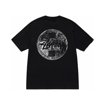 Stussy Dot Stamp Tee Black - Sneakerzone