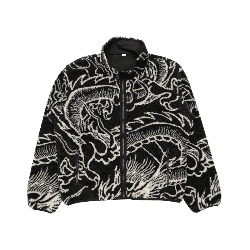 Stussy Dragon Sherpa Jacket Black  product image