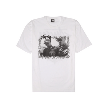 Stüssy Gang Starr Take It Personal Tee White - Sneakerzone