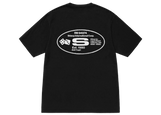 Stussy Oval Corp. T-shirt Pigment Dyed Black - Sneakerzone
