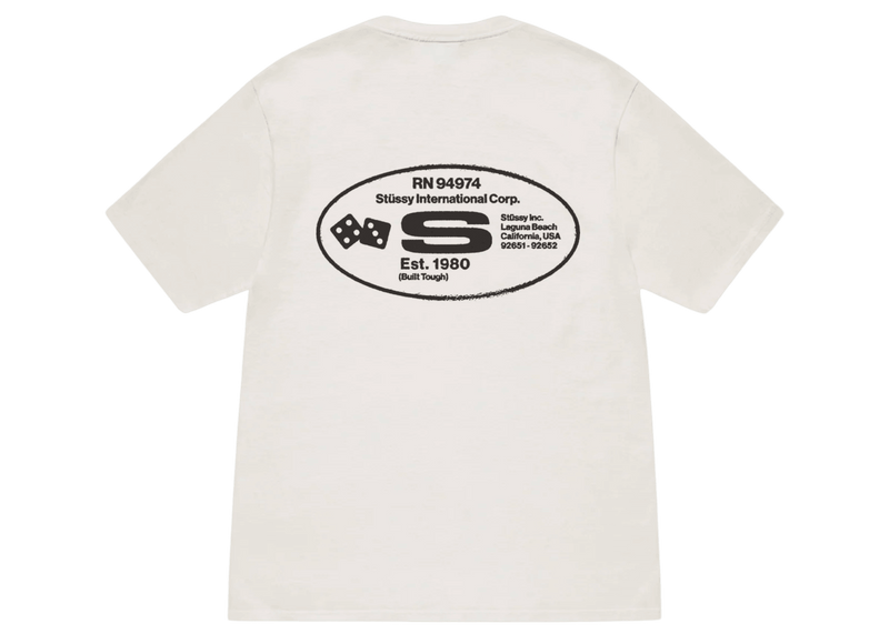 Stussy Oval Corp. T-shirt Pigment Dyed Natural  product image