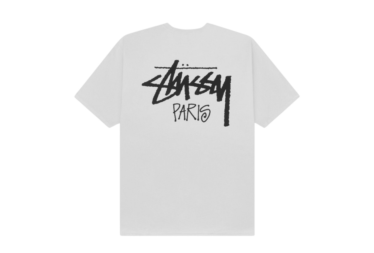Stussy Paris T-shirt White - Sneakerzone