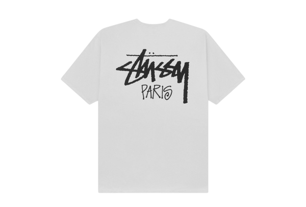 Stussy Paris T-shirt White - Sneakerzone