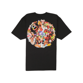 Stüssy Plush Tee Black - Sneakerzone