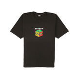 Stussy S64 Pigment Dyed Tee Black - Sneakerzone