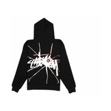 Stussy Shattered Zip Hoodie Black - Sneakerzone
