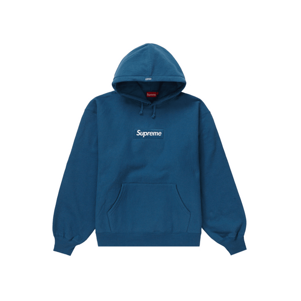 Supreme Box Logo Hooded Sweatshirt Blue - Sneakerzone Supreme Box Logo Hooded Sweatshirt Blue - Sneakerzone