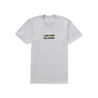 Supreme Box Logo Tee Ash Grey - Sneakerzone
