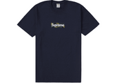 Supreme Box Logo Tee Navy - Sneakerzone