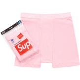 Supreme Hanes Boxer Briefs Pink - Sneakerzone