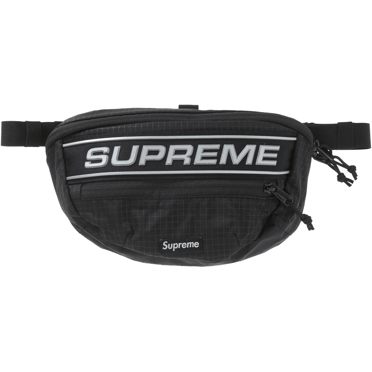 Supreme Logo Waist Bag Black - Sneakerzone