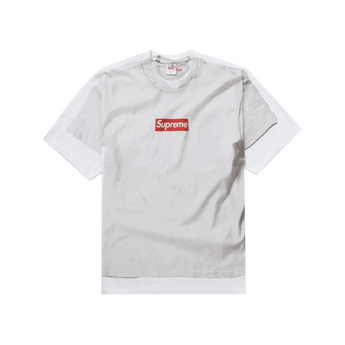 Supreme MM6 Maison Margiela Box Logo Tee White - Sneakerzone