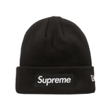 Supreme New Era Box Logo Beanie Black - Sneakerzone