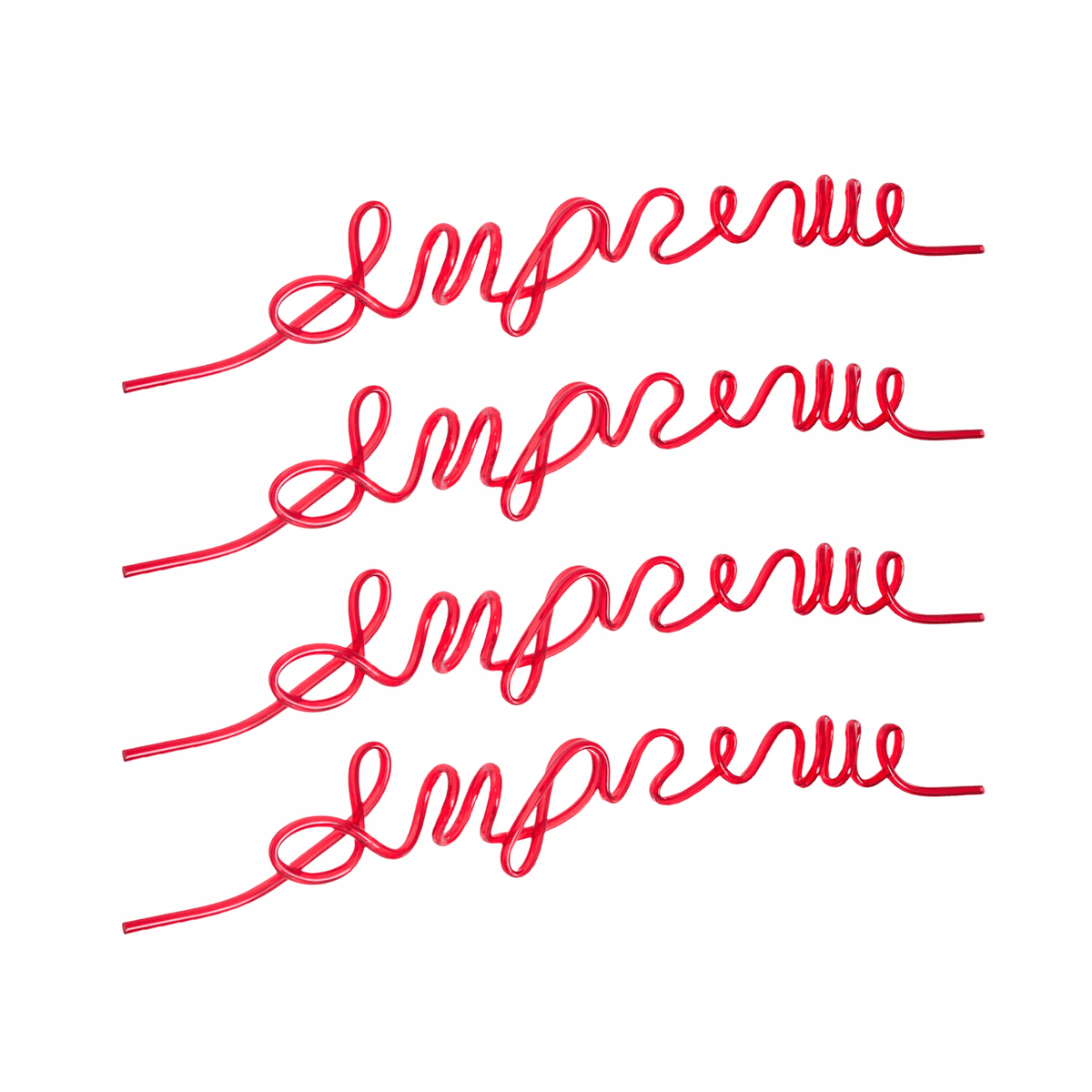 Supreme Silly Straw SS24 Gift Red - Sneakerzone