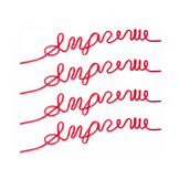 Supreme Silly Straw SS24 Gift Red - Sneakerzone